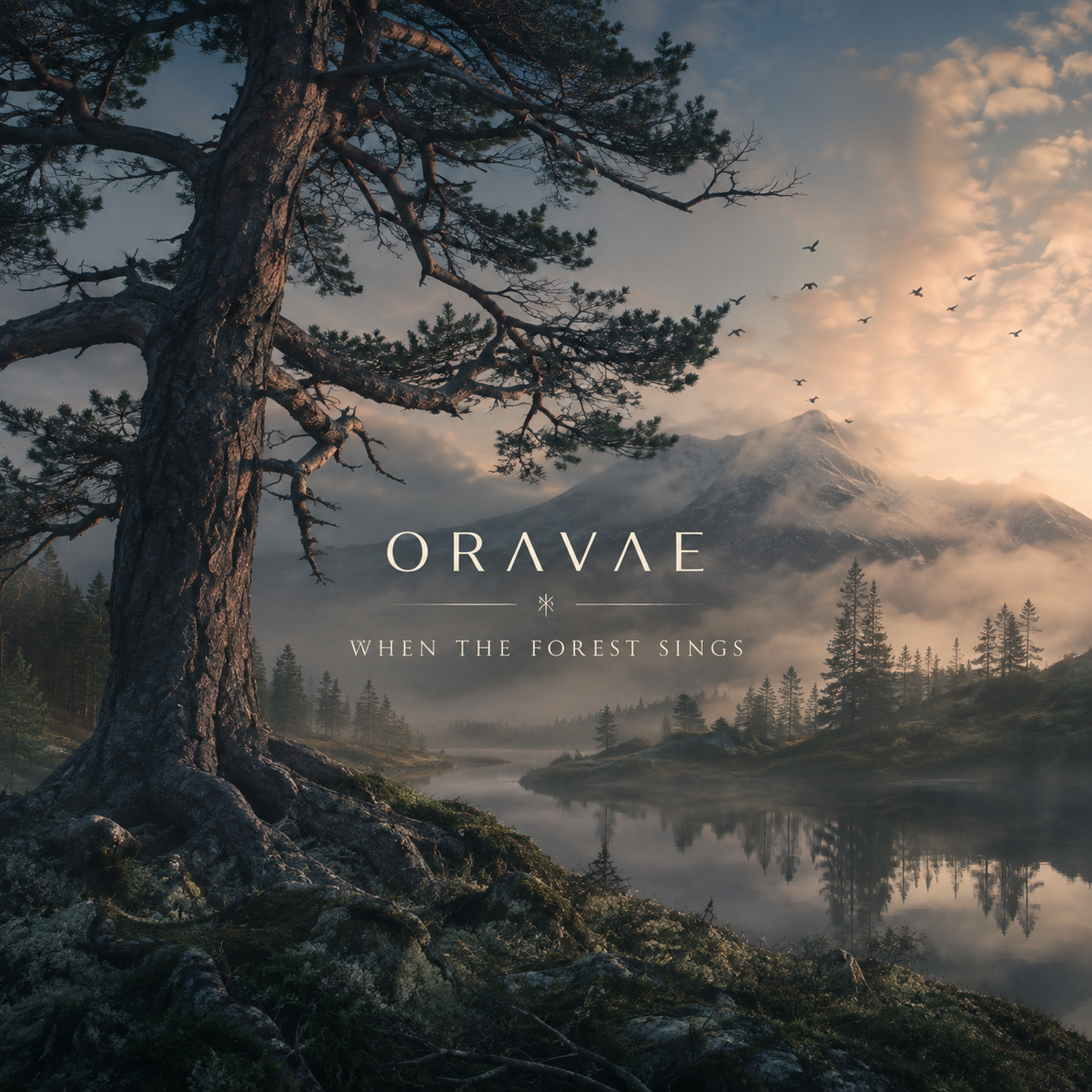 ORAVAE — When the Forest Sings album cover